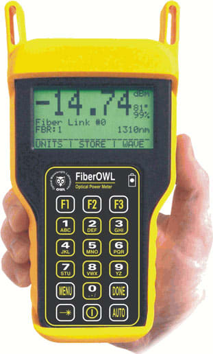 OWL FO-4C Fiber Owl 4 Optical Power Meter