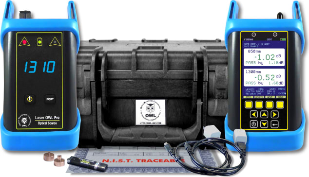 OWL KF7-L3X - Fiber Owl 7 Basic Certification Kit (Singlemode: 1310nm)