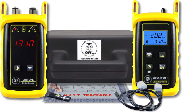 OWL KIT-WT-L2SC WaveTester / Laser OWL Test Kit - SC Connector