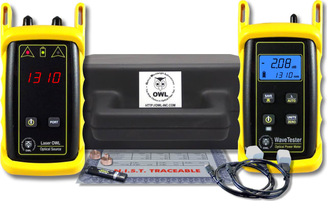 OWL KIT-WT-L2ST WaveTester / Laser OWL Test Kit - ST Connector