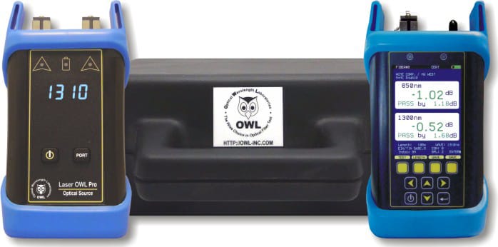 OWL KF7XL35 - Fiber Owl 7X Basic Certification Kit (Singlemode: 1310/1550nm)