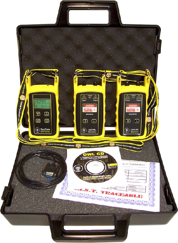 OWL KIT-FO4-D2SC-L2SC Kit Fiber OWL 4 meter with 850/1300 MM LED source