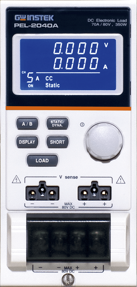 Instek PEL-2040A - Single Channel DC Load Module, 1-80V, 70A, 350W