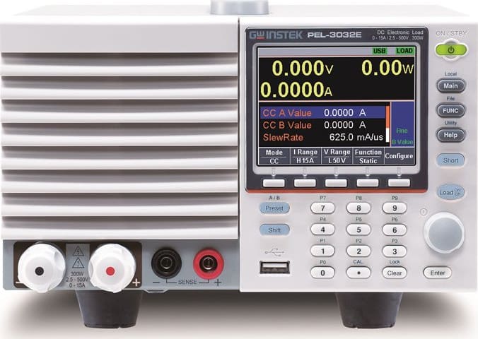 Instek PEL-3032E Load 300W 2.5-500V Electronic