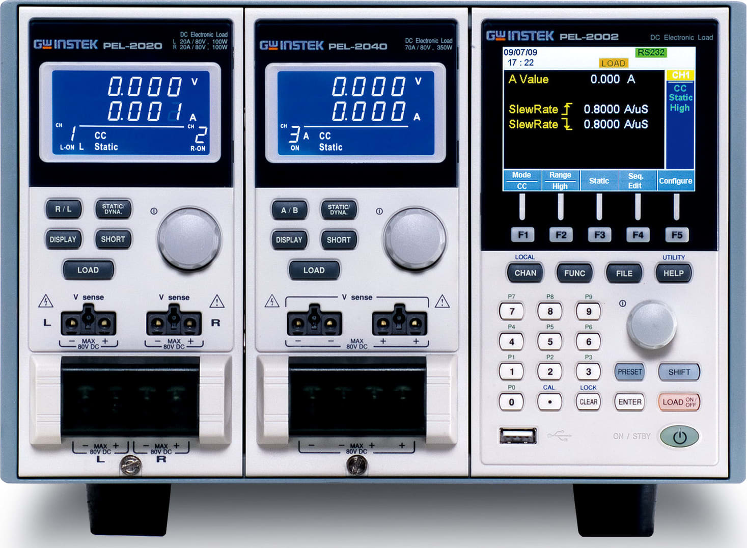 Instek PEL-2002 Mainframe For Two Load Module
