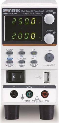 Instek PFR-100M w/GPIB+LAN - Fanless Multi-range DC Power Supply