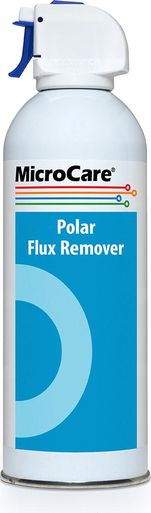 MicroCare MCC-PFR10A - Polar Flux Remover (10.5 oz Aerosol)