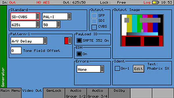 Phabrix PHSXO-AVD - AV Delay Generation and Analysis for Sx Series