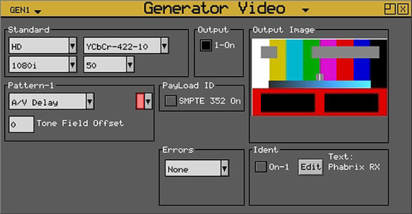 Phabrix PHRXO-AVD - AV Delay Generation and Analysis for Rx Series
