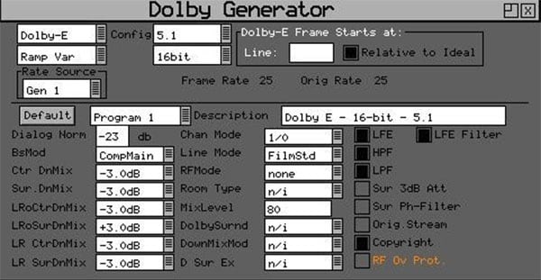 Phabrix PHRXO-BDG - Dolby Bitstream Generator