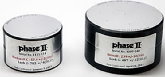 Phase II Plus PHT130003-CERT NIST certified Leeb 'D' Block (Low scale HRC)
