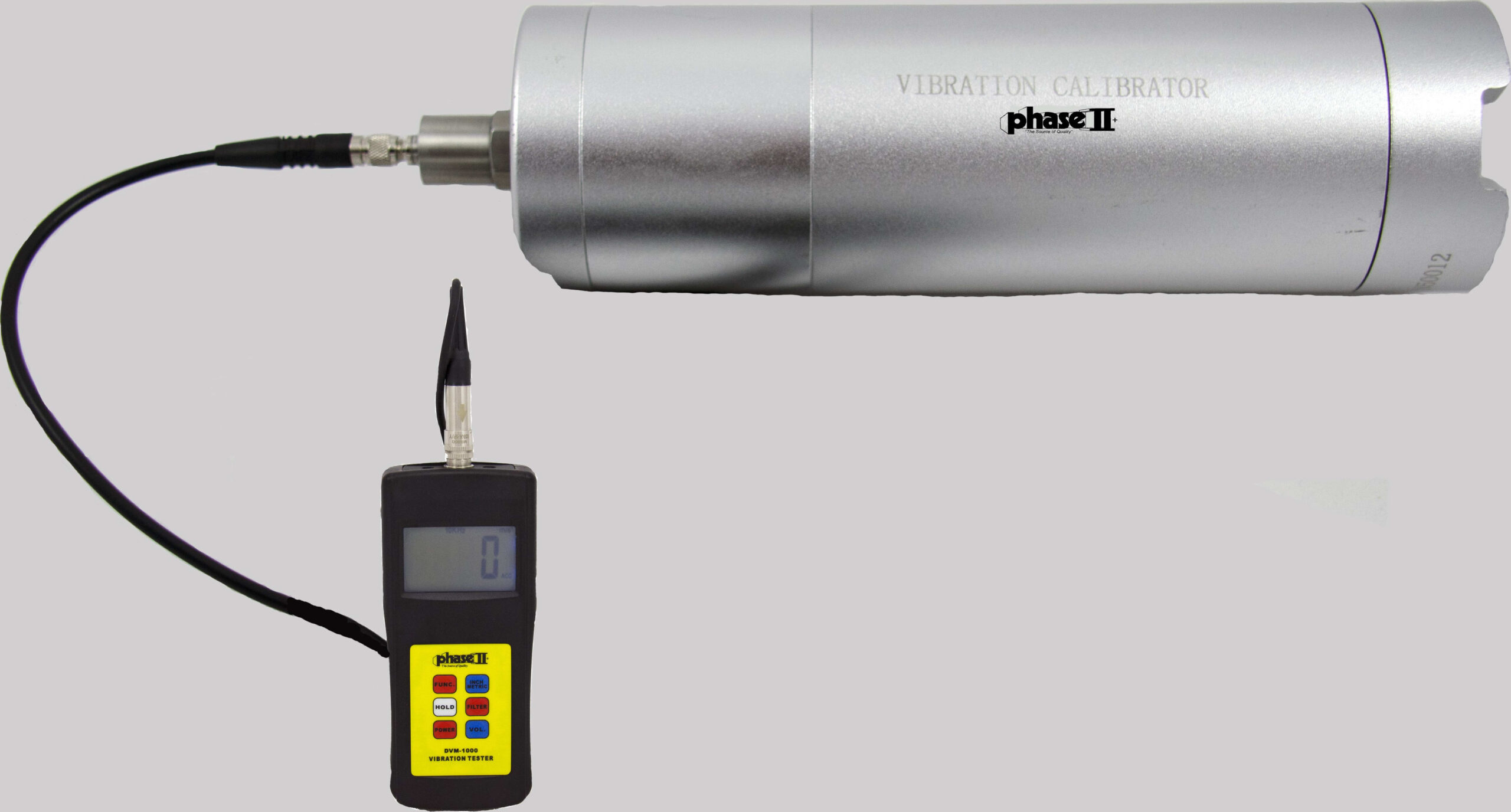 Phase II+ DVM-1600 Vibration Calibrator Shaker Type