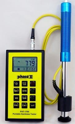 Phase II+ PHT-1750 - Portable Hardness Tester For cast/rough Surface Parts