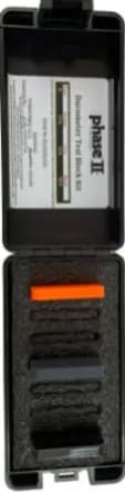 Phase II Plus PHT975-20C - Lab Certified Test Block Kit (3 Test Blocks), Shore D Scale