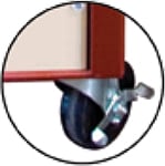 Phenix BK300-Casters Casters (Wheels)