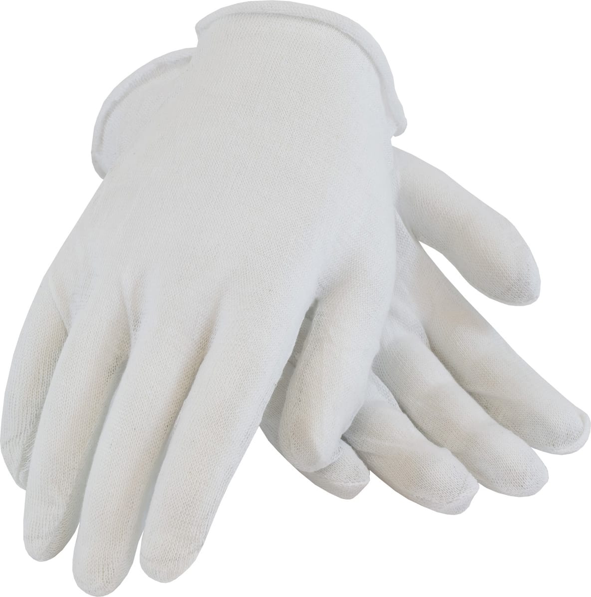 PIP 97-501I - CleanTeam Economy, Light Weight 9' Cotton Lisle Inspection Gloves w/Unhemmed Cuff, Women's (12 Pairs)