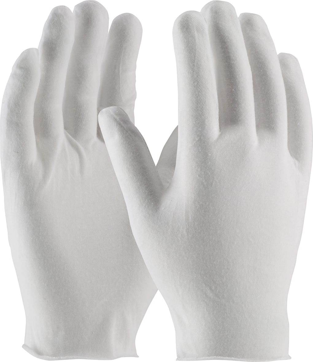 PIP 97-510 - Economy Lightweight Cotton Gloves, Unhemmed (White)