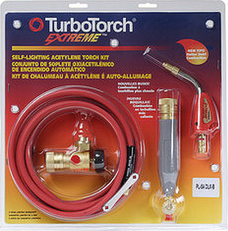 TurboTorch PL-5ADLX-MC - Extreme Self Lighting Torch Kit (G4, PL-5A, MC)