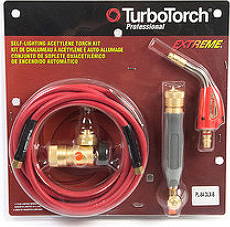 TurboTorch PL-8ADLX-B - Extreme Self Lighting Torch Kit (G4, PL-8A, B)
