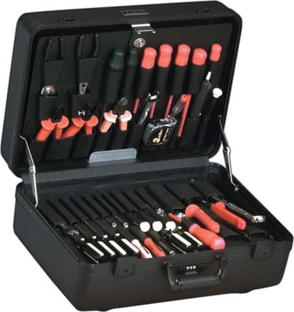 Platt 978T-CB - Ultimate Polyethylene Tool Case with Black Hardware