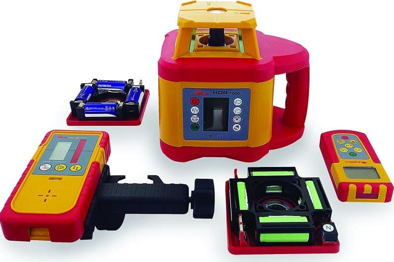 PLS HDR 1000 System - Fully Self Leveling Multiple Function Rotary Laser System