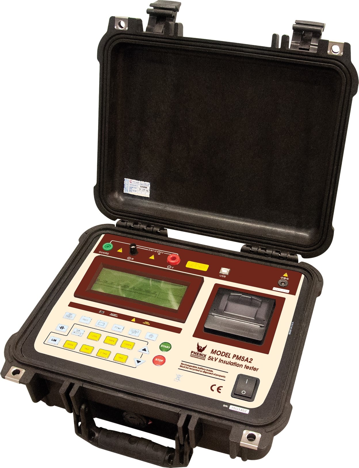 Phenix PM5A2 - Insulation Analyzer (5kV)