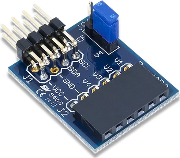 Digilent PmodAD2 - 4-Channel 12-bit A/D Converter