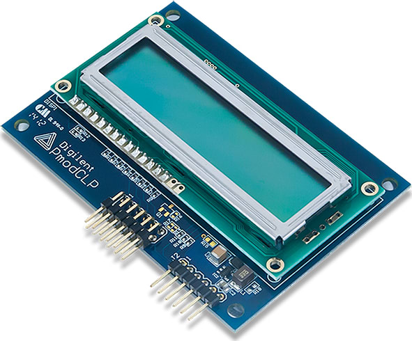 Digilent PmodCLP - Character LCD with Parallel Interface