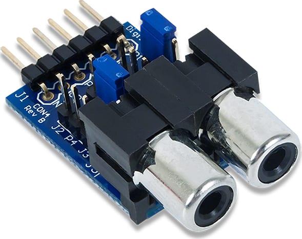 Digilent PmodCON4 - RCA Audio Jacks