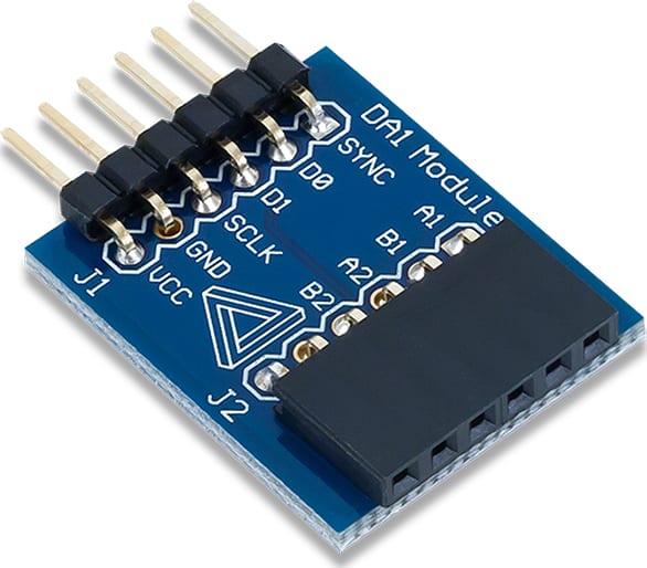 Digilent PmodDA1 - Four 8-bit D/A Outputs