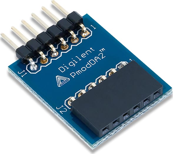 Digilent PmodDA2 - Two 12-bit D/A Outputs