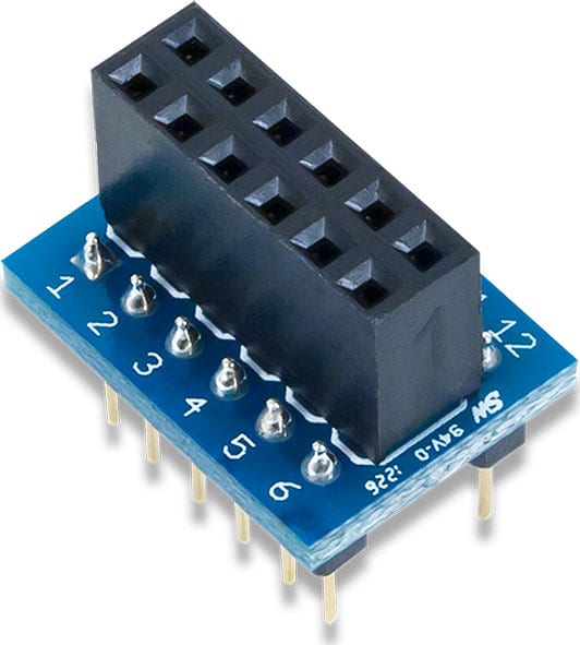 Digilent PmodDIP - DIP to 12-Pin Pmod Adapter