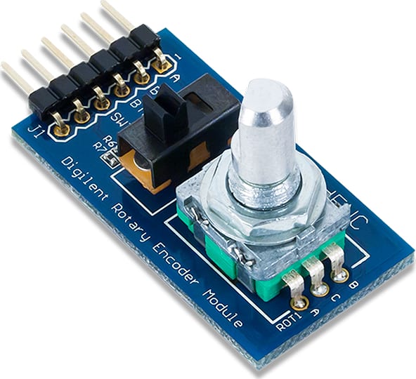Digilent PmodENC - Rotary Encoder