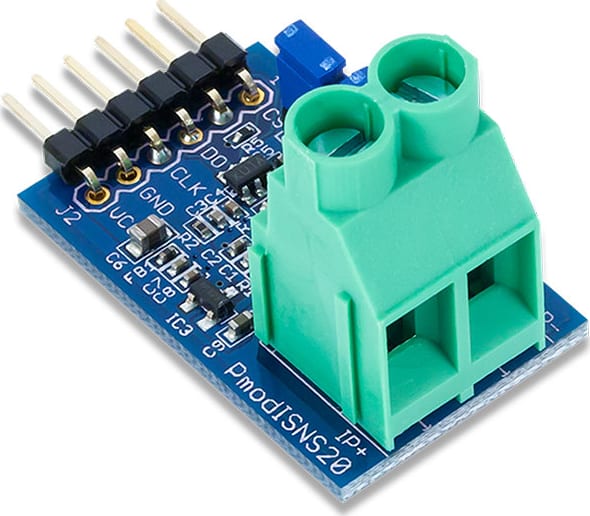 Digilent PmodISNS20 - 20A Current Sensor