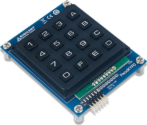 Digilent PmodKYPD - 16-button Keypad