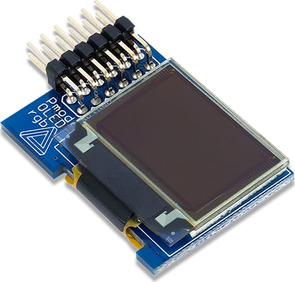 Digilent PmodOLEDrgb - 96 x 64 RGB OLED Display with 16-Bit Color Resolution