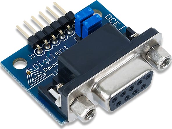 Digilent PmodRS232 - Serial Converter and Interface Standard
