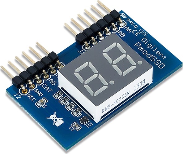 Digilent PmodSSD - Seven-Segment Display