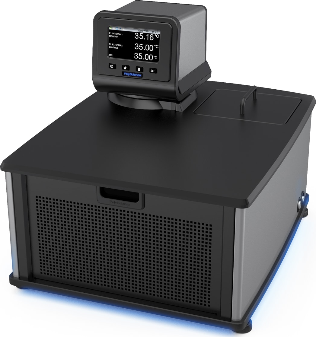 PolyScience PP7LR-20-A11B 7L Low-Profile Refrigerated Circulator, Performance Programmable (-20 to 200 deg C), 120V, 60Hz