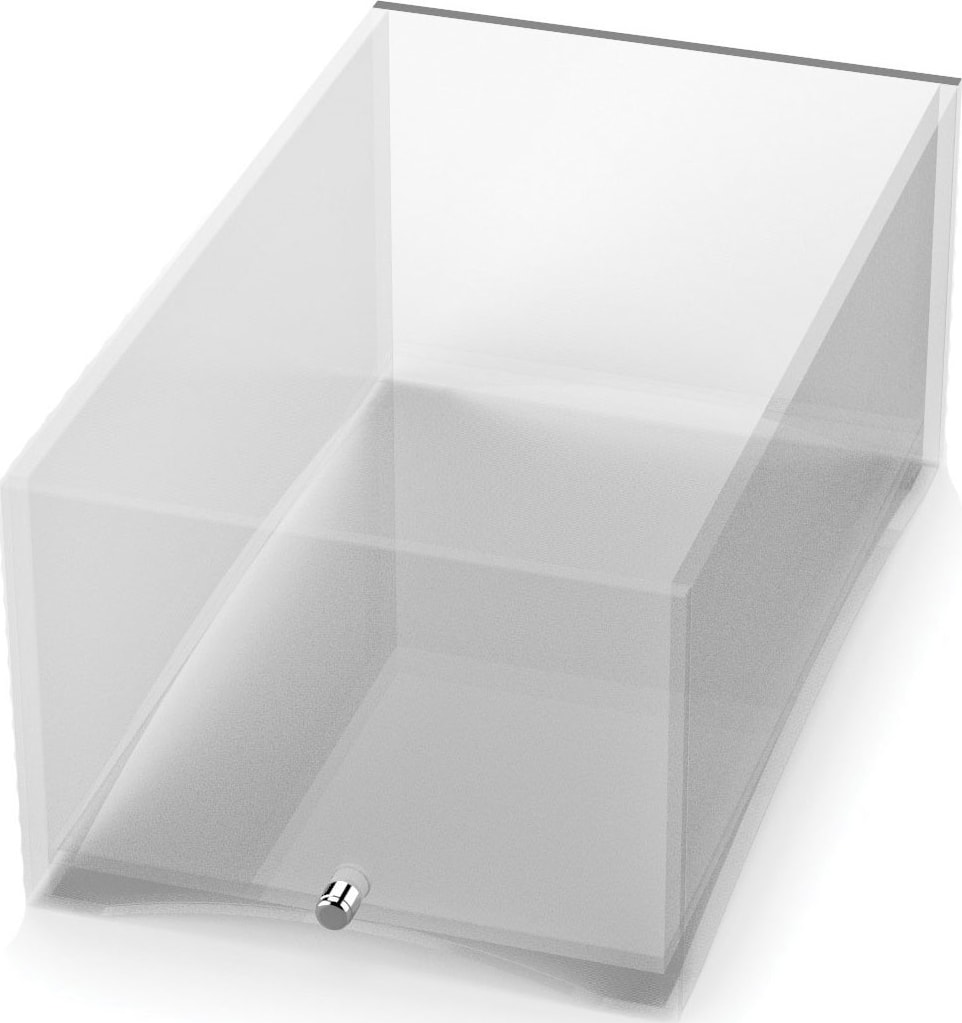 PolyScience T17PA1 17L Polycarbonate Open Tank