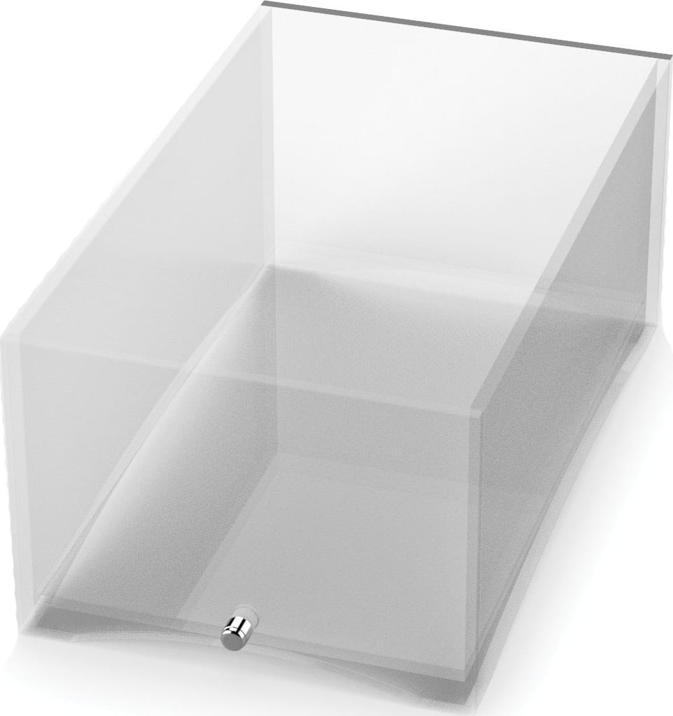 PolyScience T28PA1 28L Polycarbonate Open Tank