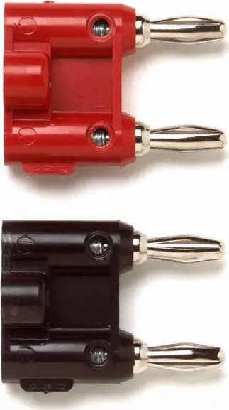 Pomona MDP-02 - Double Banana Plug W/Wire Guide (Set)