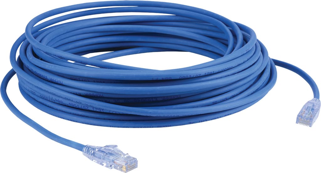 Liberty PPCE5B075BL - 75' LAN Solutions Category 5e U/UTP Pre-made Plenum Patch Cable