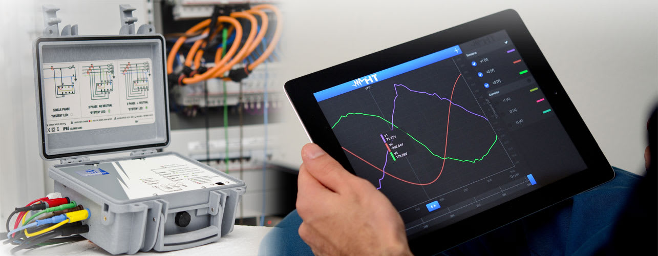 HT Instruments PQA820TI Power Quality Analyzer