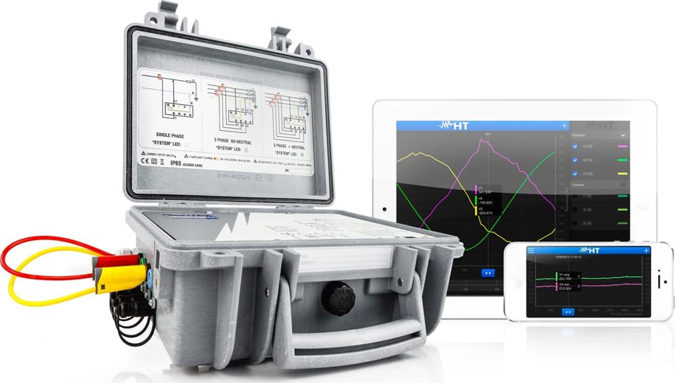 HT Instruments PQA820 Power Quality Analyzer