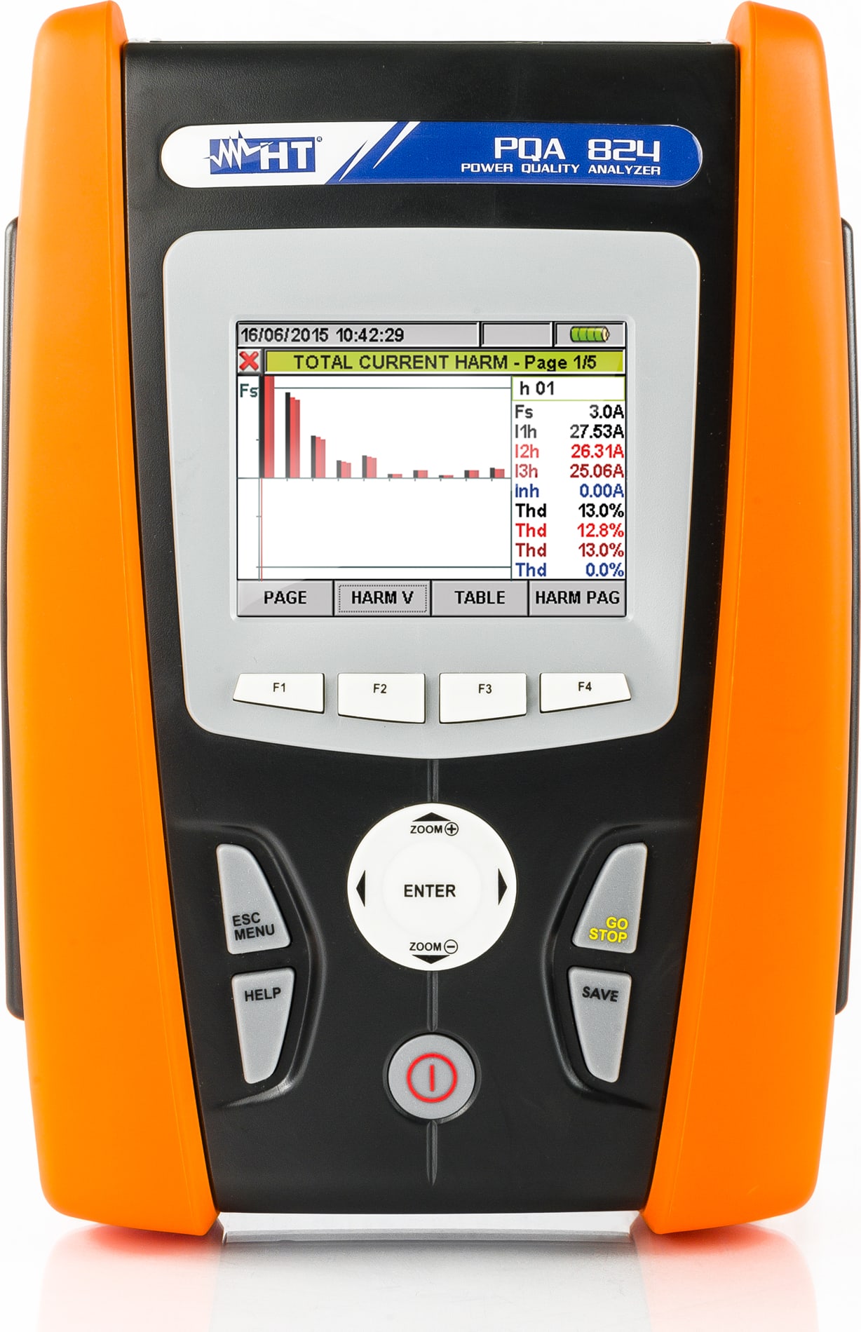 HT Instruments - PQA824 (USA) - Power Quality Analyzer