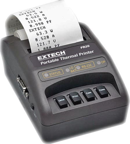 Extech PR20 Portable Thermal Printer
