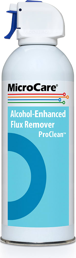 MicroCare MCC-PRO - Alcohol Enhanced Flux Remover, ProClean (12 oz Aerosol)