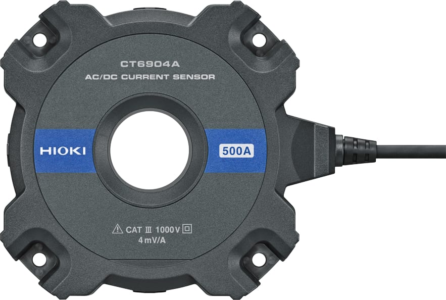 Hioki CT6904A - AC/DC Current Sensor, 500A, DC to 4 MHz, 3M Cable