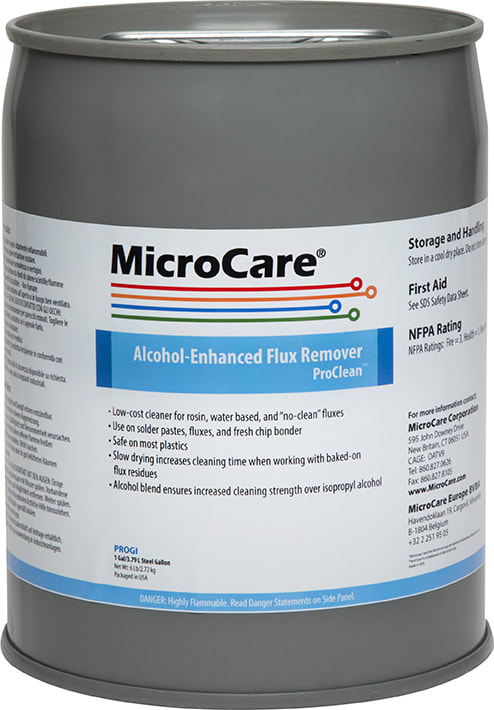 MicroCare MCC-PROG - Alcohol Enhanced Flux Remover, ProClean (1 Gallon)